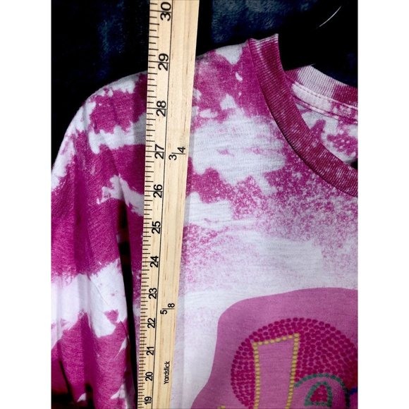 Custom Jesus T-Shirt Women’s Pink Size Extra Large Bleached Shirt - Picture 4 of 9